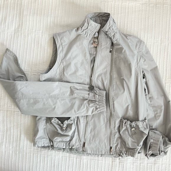 Karen Millen Jackets & Blazers - Karen Millen Detachable sleeves zippers and pocket Jacket size 8